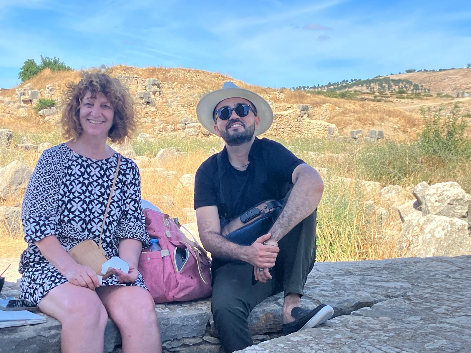 Mohamed Dahman with client